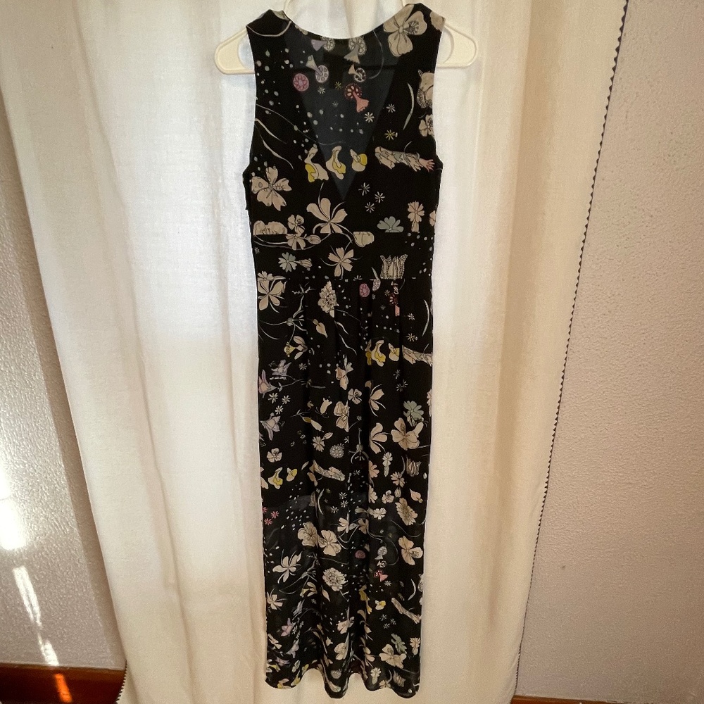 H&M Conscious black floral dress